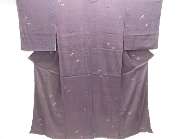 JAPANESE KIMONO / ANTIQUE KIMONO / SILK / KINSHA / BIRDS